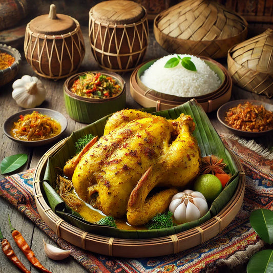 Bumbu dasar kuning - Pepes ayam bumbu kuning ala By NCC