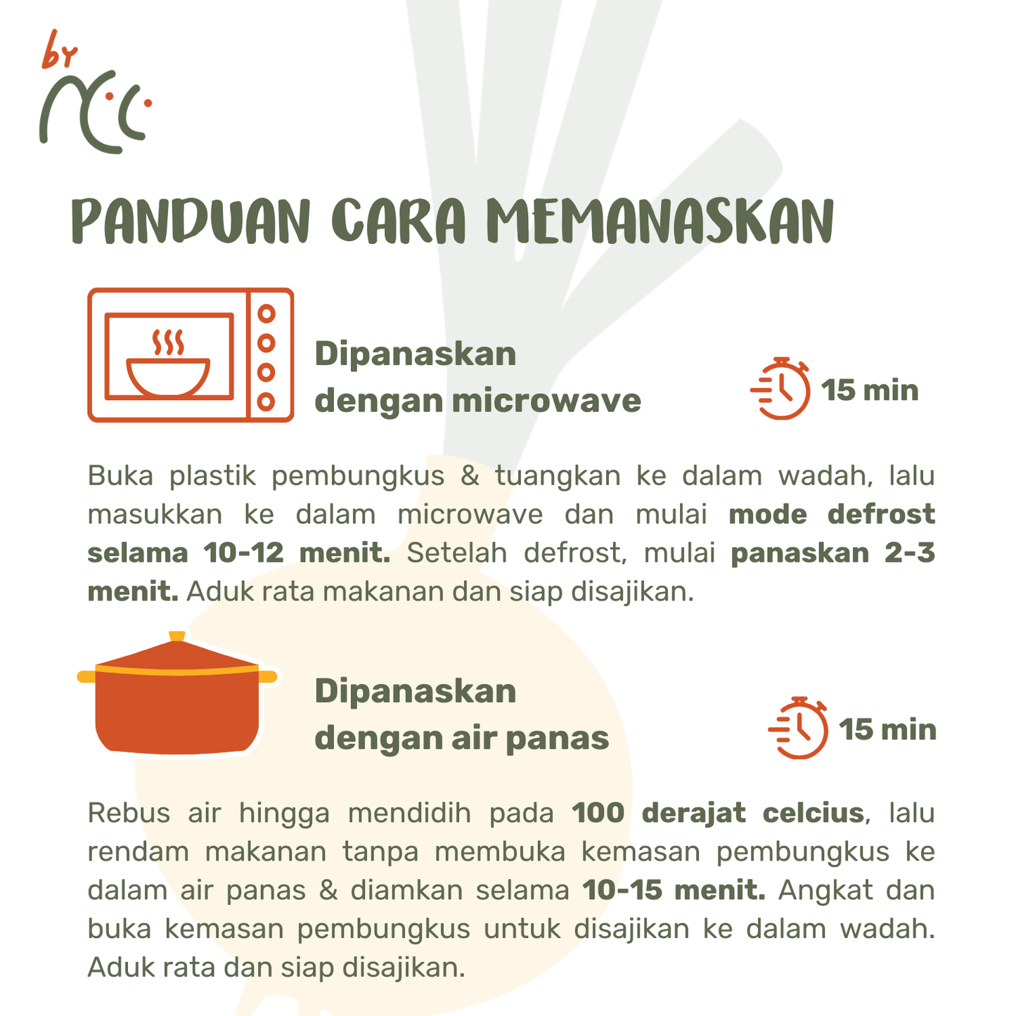 Dendeng Balado Ready To Heat by NCC with microwave and boiling instructions, authentic Minangkabau spicy beef slices, ready in 15 minutes, certified Halal and BPOM.