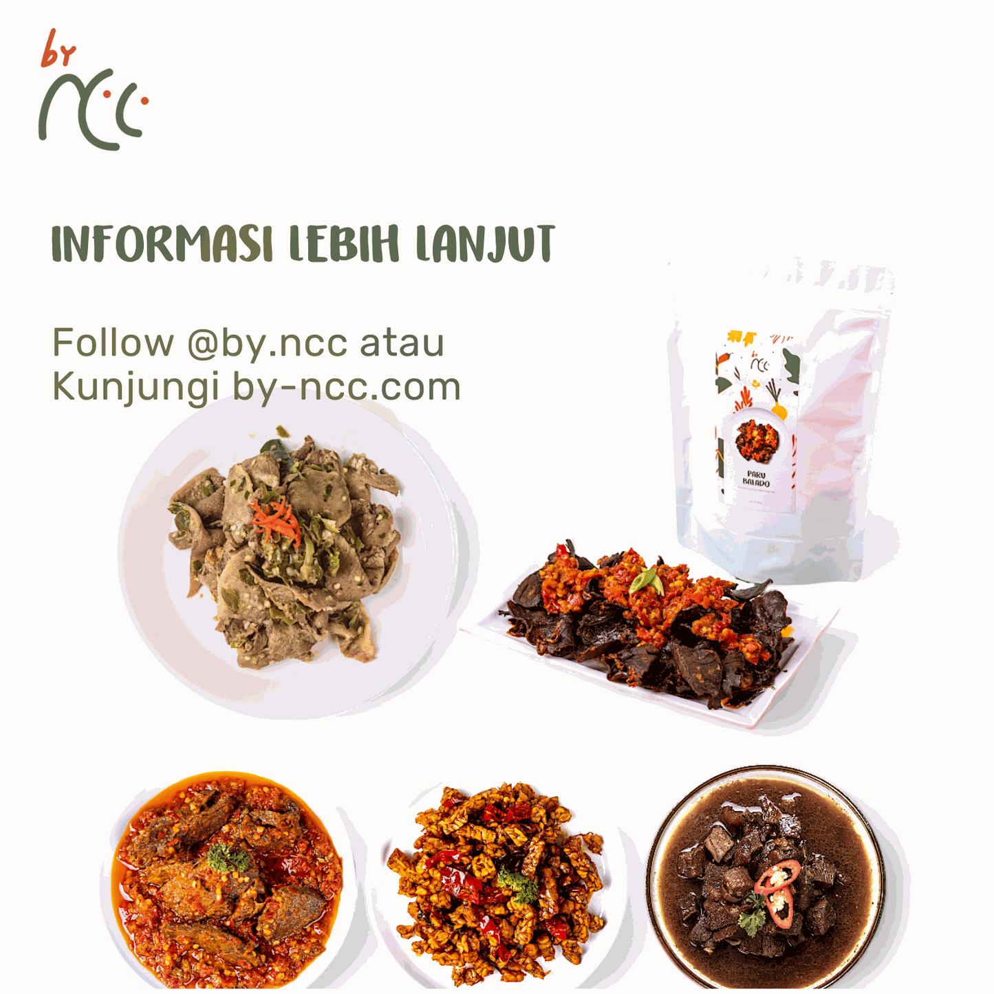 Dendeng Balado Ready To Heat by NCC, certified halal and BPOM, authentic Minangkabau spicy beef slices ready in 15 minutes