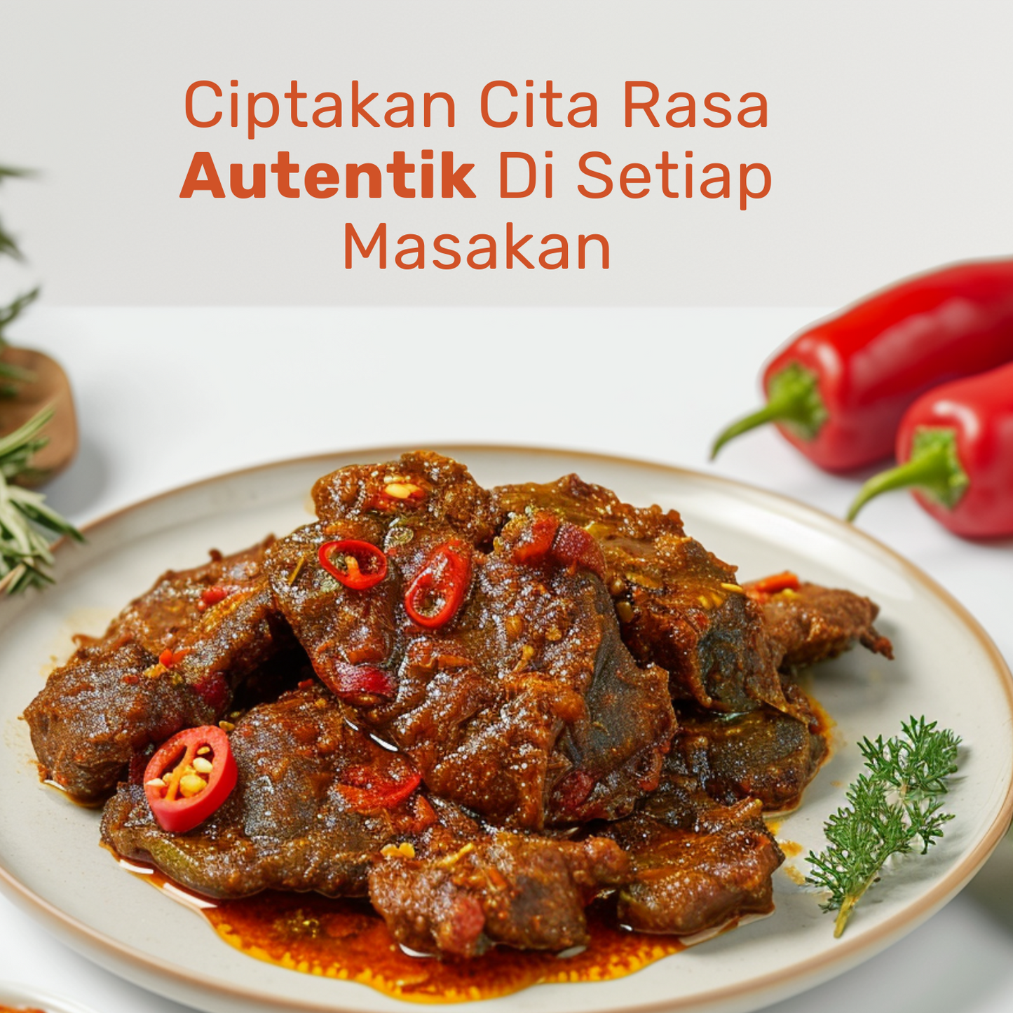Spicy Indonesian dish made with By NCC Bumbu Dasar Merah featuring authentic red chili and spices