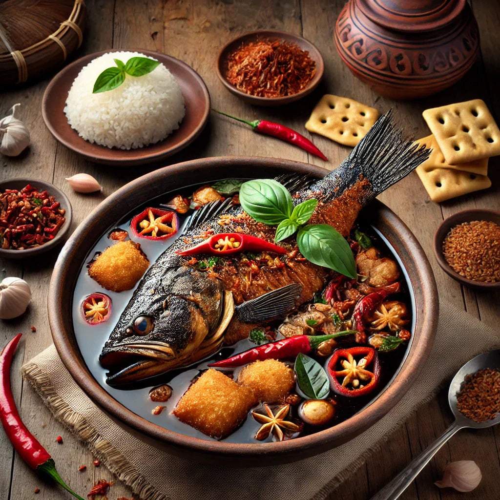 Bumbu dasar hitam - Gabus pucung ala By NCC