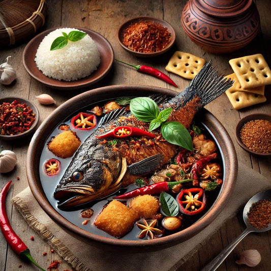 Bumbu dasar hitam - Gabus pucung ala By NCC