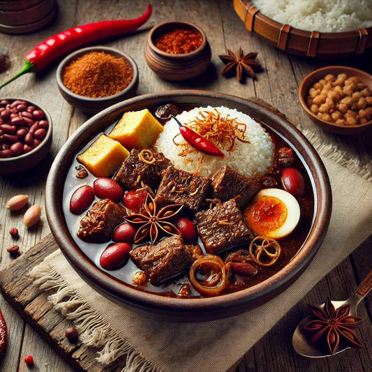 Bumbu dasar hitam - Brongkos sapi