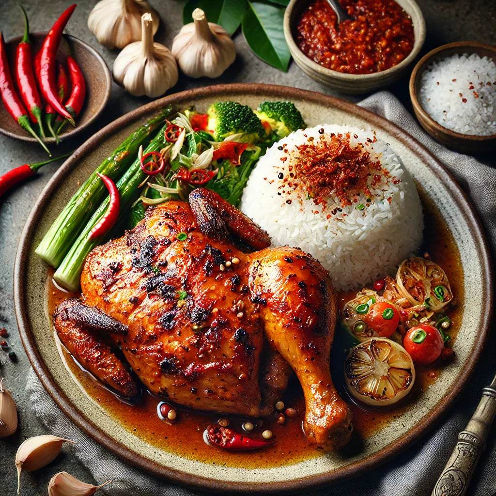 Bumbu dasar merah - Buka Puasa - Ayam Panggang Madu Pedas