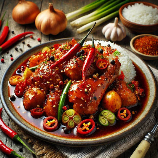 Bumbu dasar merah - Buka Puasa - Ayam Kecap Manis Pedas