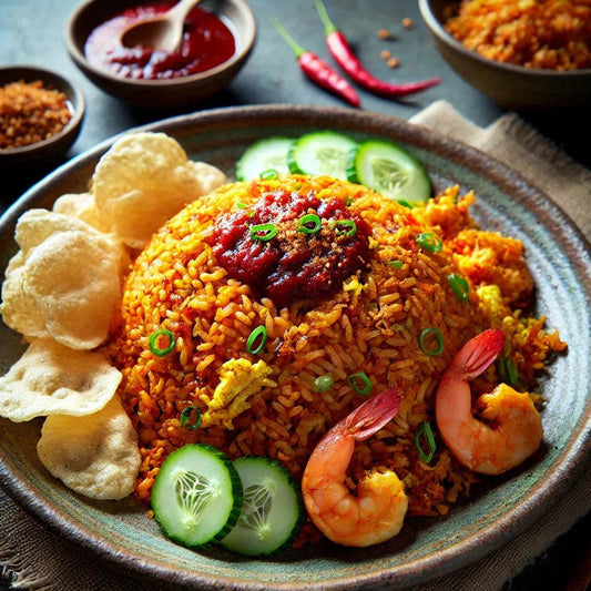 Bumbu dasar merah - Buka Puasa - Nasi Goreng Sambal Terasi