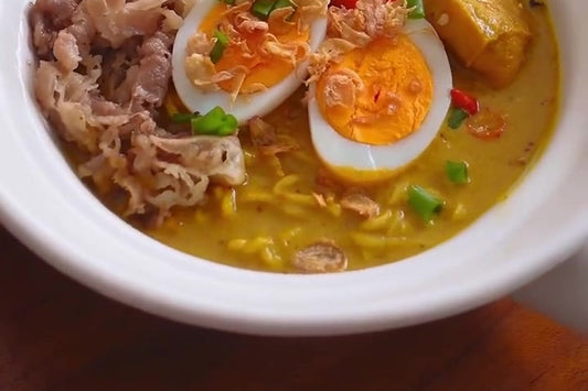 Resep Mie Kari Praktis dengan Bumbu Dasar Kuning By NCC