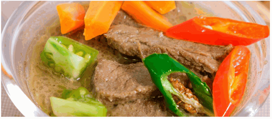 Asé Daging Indonesian dish cooked with Bumbu Dasar Putih NCC seasoning