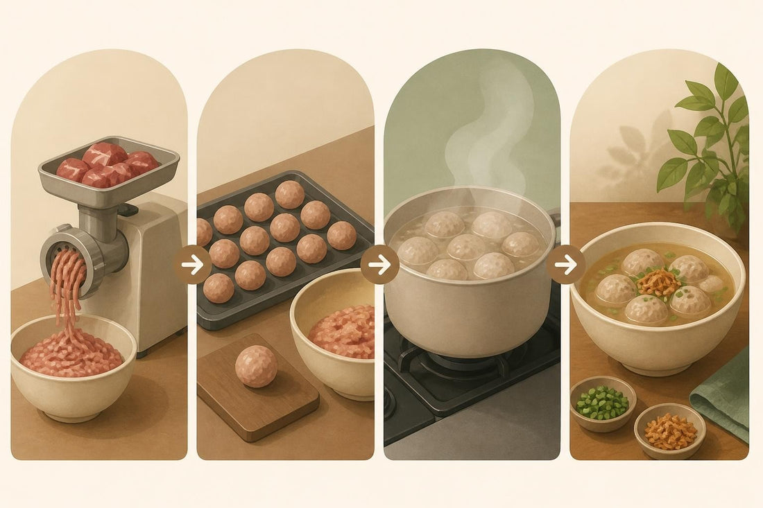 Resep Bakso Rumahan: Panduan Lengkap Membuat Bakso Kenyal