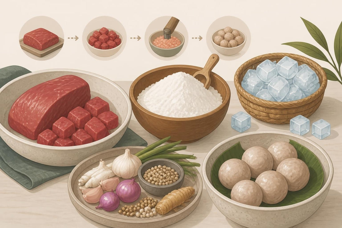 Bahan Bakso: Panduan Lengkap Membuat Bakso Kenyal di Rumah