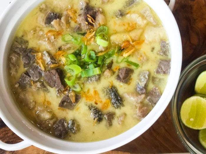 Lezat dan gurih resep soto Betawi dengan daging sapi segar dan bumbu rempah khas Indonesia