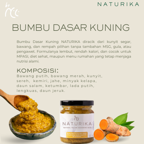 [PRE-ORDER] By NCC Naturika Bumbu Dasar Kuning 160gr