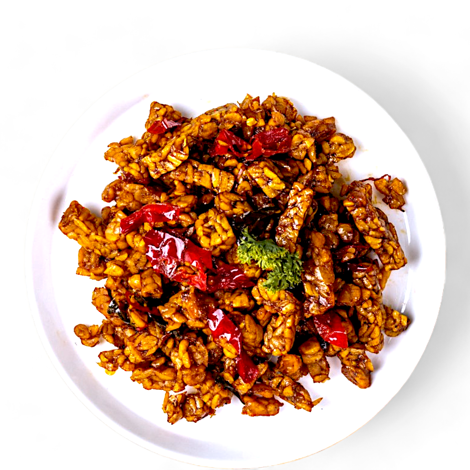 Orek Tempe Ready To Heat by NCC, tempe krispy gurih siap saji dengan bumbu khas Nusantara