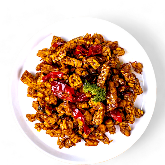 Orek Tempe Ready To Heat by NCC, tempe krispy gurih siap saji dengan bumbu khas Nusantara