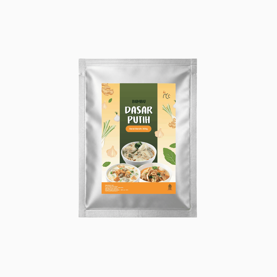 Bumbu Dasar Putih Kemasan Refill Pouch 300gr Tanpa Pengawet Untuk 5x Masak