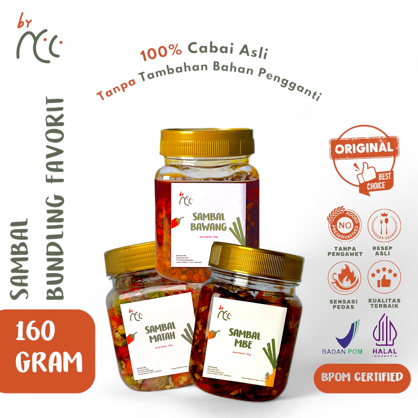 Sambal Mbe / Embe Khas Bali Pedas Buy 2 Get 3 Termurah Berkualitas - By NCC