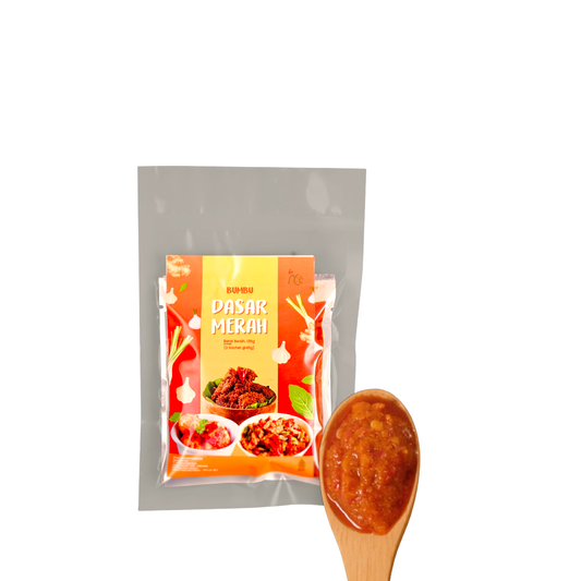 By NCC Bumbu Dasar Merah Kemasan Sachet 135gr bumbu siap masak rasa autentik untuk nasi goreng dan rendang